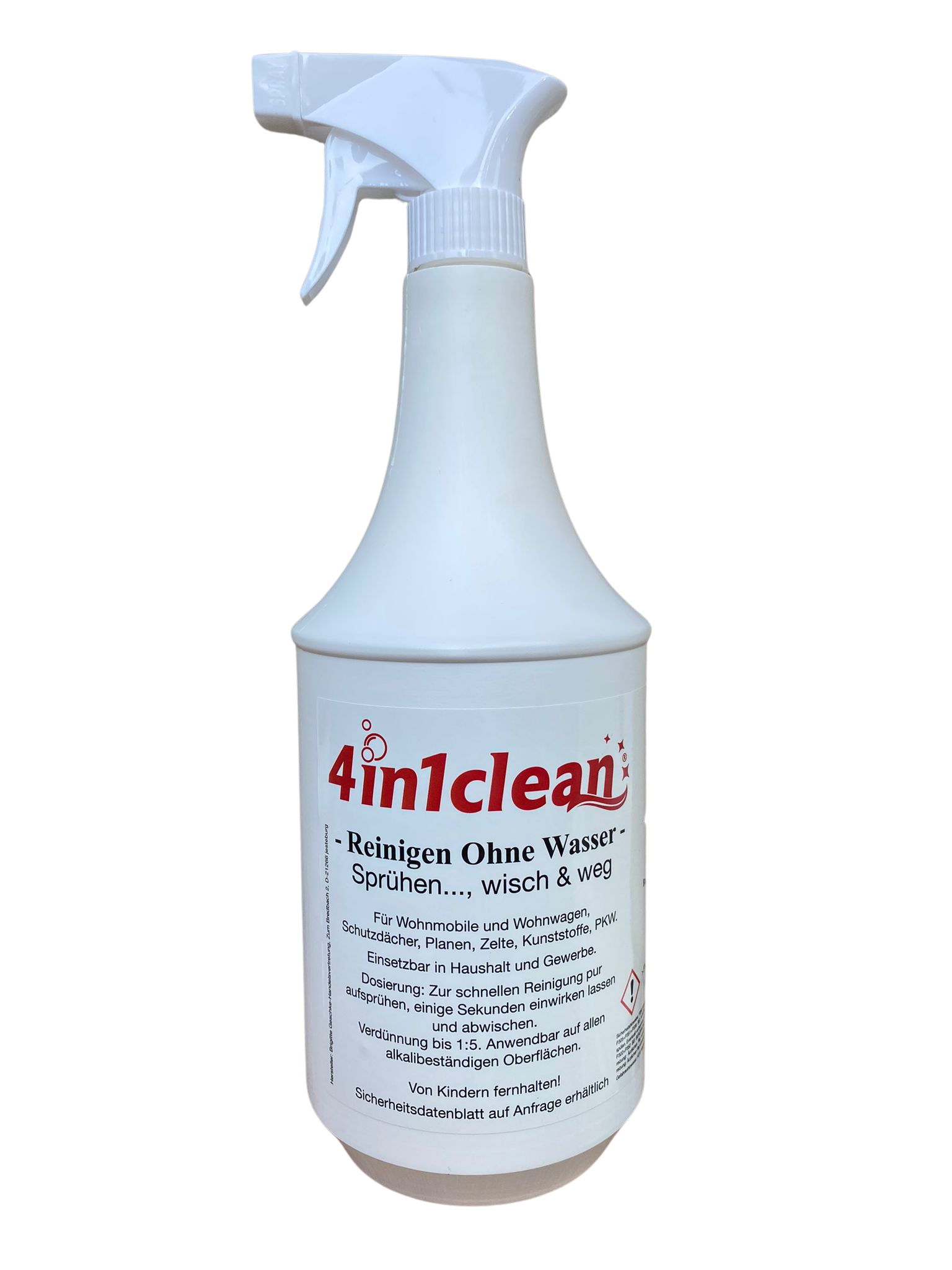 4in1clean - Einsteiger-Kit – 1000ml